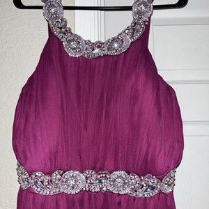 David’s Bridal Bridesmaids Dress. Burgundy. Size 19.